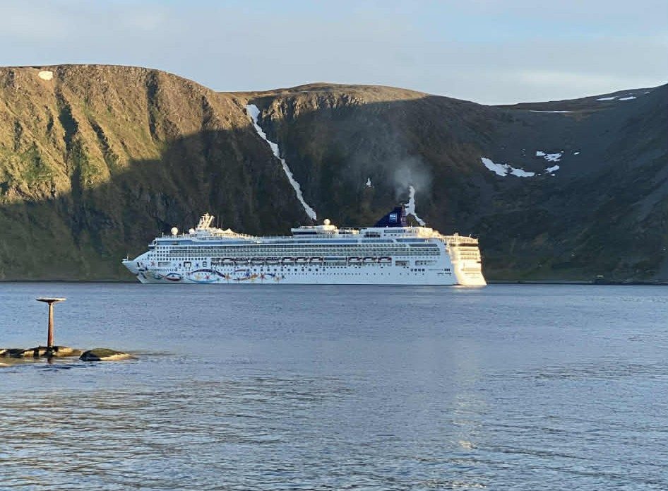 North Cape Ship Departuring